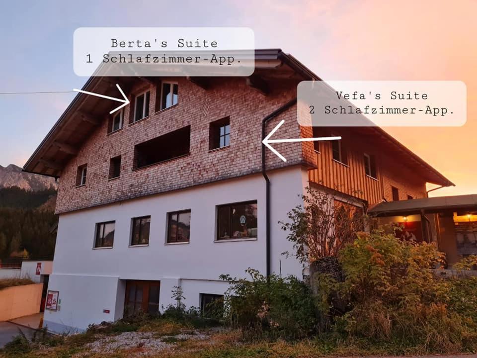 Braito's Seaside Lodges und Suites Haldensee Exterior foto